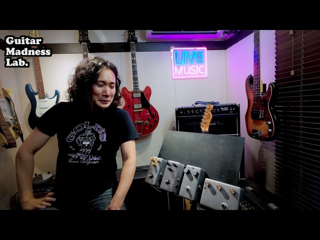 ファズ】funk ojisanのOJI FUZZ FAT 初号機を弾いてみた🎸 - YouTube