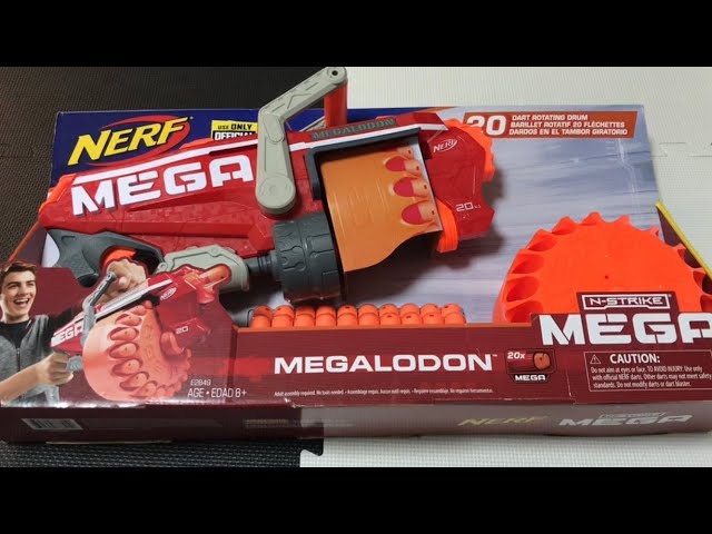ナーフ メガ メガロドン 紹介 NERF Megalodon N-Strike Mega Toy