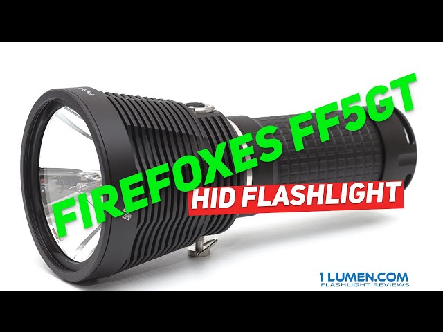 FireFoxes FF5GT review | HID Flashlight - YouTube