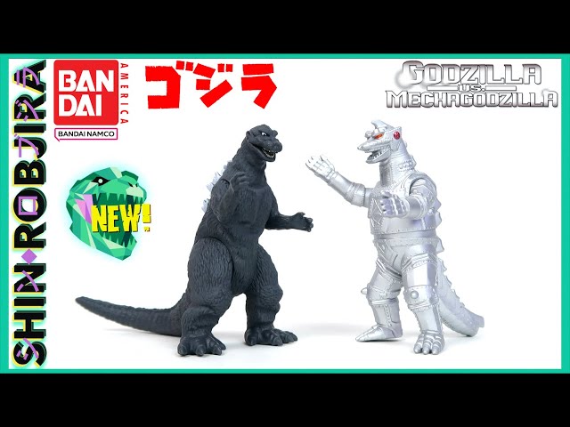 Bandai Godzilla Monster Series: Godzilla (1954) & Mechagodzilla