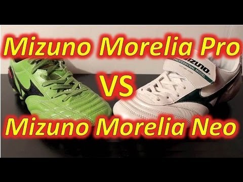 Mizuno Morelia Neo VS Mizuno Morelia Pro - Comparison - YouTube
