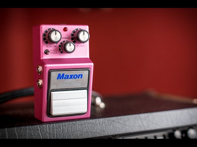 Maxon AD-9 Pro Analog Delay - DEMO - YouTube