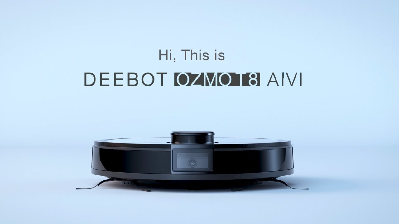 DEEBOT OZMO T8 AIVI | Robot Vacuum & Mop (AI Obstacle Recognition