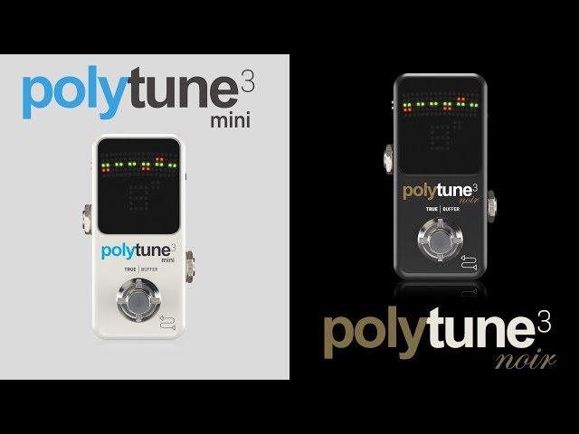 tc electronic/Polytune3 mini&noir 製品紹介 - YouTube