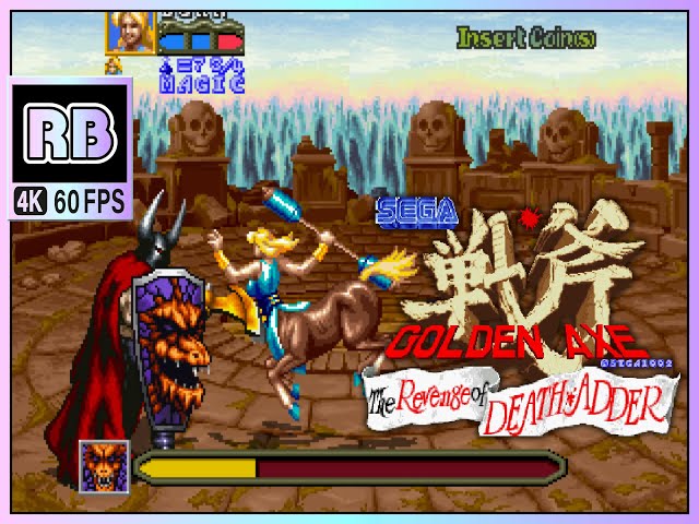 1992 [RBM 4K 60fps] ゴールデンアックス デスアダーの復讐 / Golden