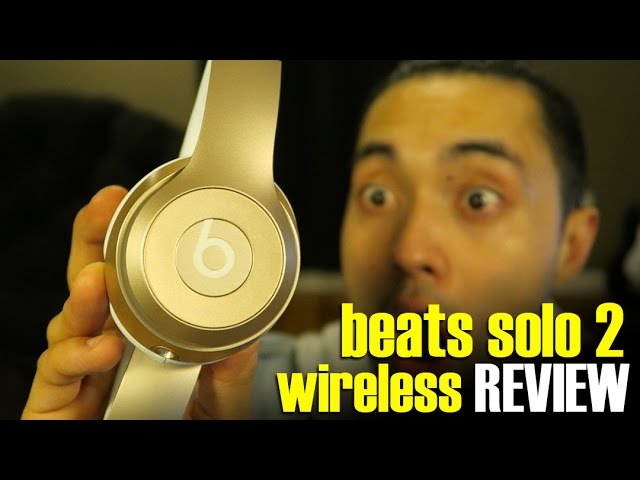 Beats Solo 2 Wireless Headphones Review Special Edition Gold - YouTube