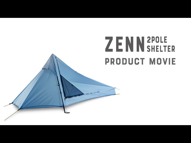 ZENN 2 POLE SHELTER | PRODUCT MOVIE - YouTube