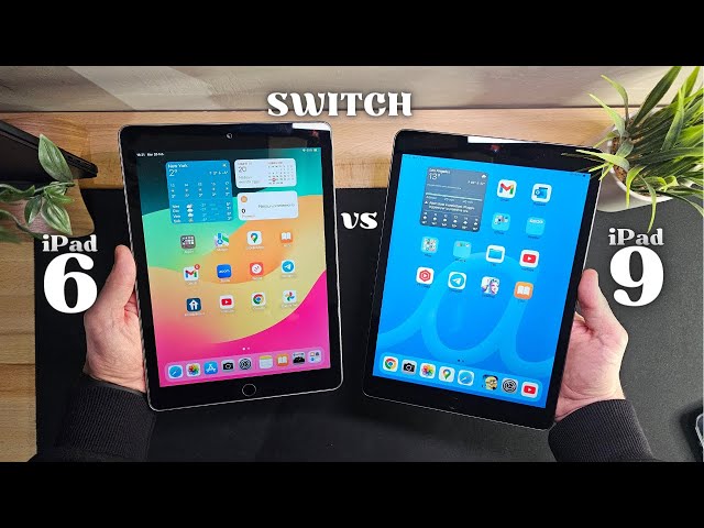 iPad 6 vs iPad 9 - Passage and Experience - YouTube