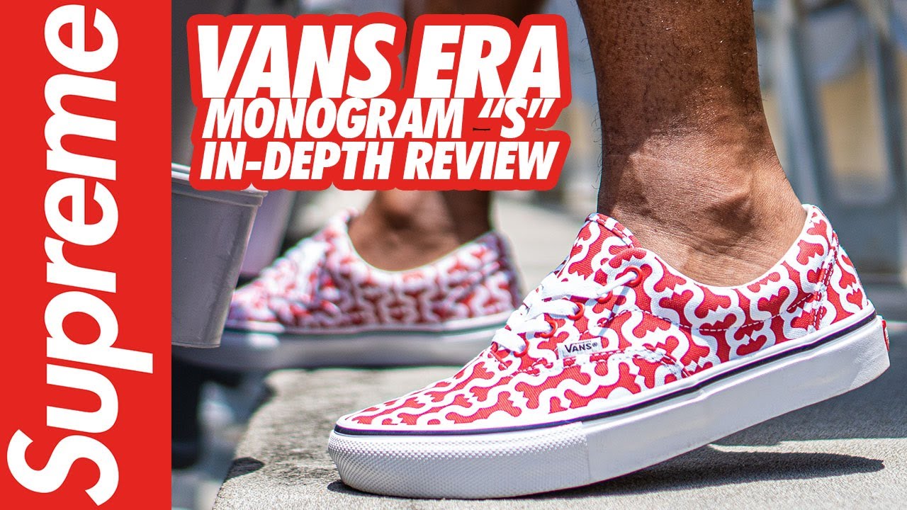 SUPREME VANS MONOGRAM 