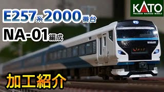 鉄道模型】KATO E257系2000番台 踊り子 NA-01編成 加工紹介【Nゲージ