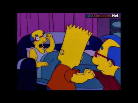 The Simpsons - Bart Tries To Get His Soul Back From Milhouse - YouTube