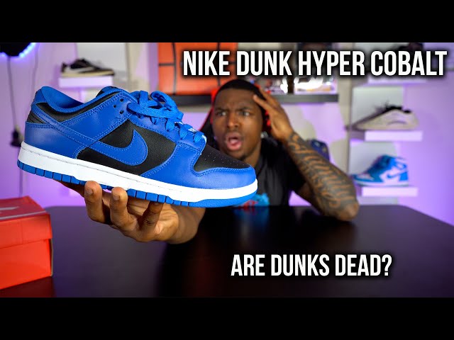 Nike Dunk Low Hyper Cobalt Review - YouTube