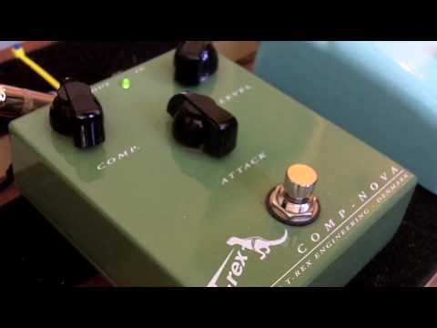 T-Rex Comp-Nova Compressor Pedal - YouTube