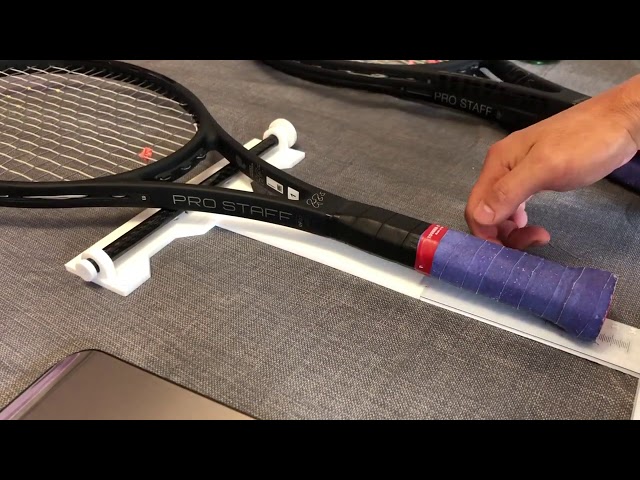 RF97 autograph Pro Staff v13 is a dif racquet - YouTube
