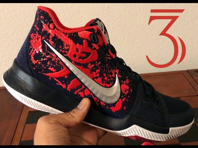 Nike Kyrie 3 Samurai Mystery Drop Sneaker Review - YouTube