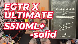 Gamakatsu LUXXE EGTR X ULTIMATE S510ML+-solid Unboxing Review [4K