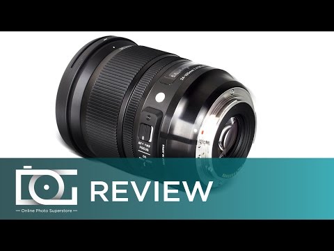 SIGMA 24-105MM F4 DG OS HSM Art Wide to Mid-Telephoto Lens For