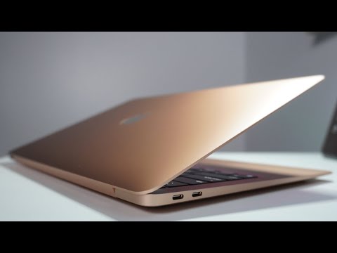 Gold M1 MacBook Air Unboxing & Review - YouTube