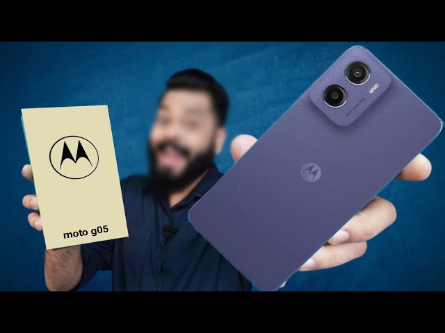 Moto G05 Unboxing, price & first look - YouTube