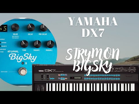 Yamaha DX7 STRYMON BIGSKY - Shimmer Reverb - YouTube