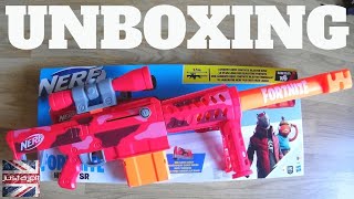 New Nerf Fortnite Heavy SR Unboxing : Fornite Heavy Nerf Sniper