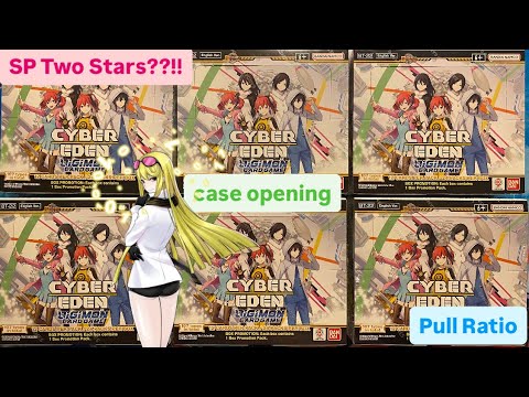 Digimon Card Game Cyber Eden BT22 Booster Box Case Early Opening