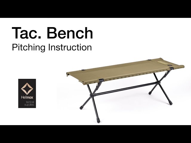 INSTRUCTION]Tactical Bench - YouTube