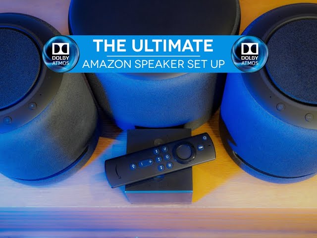 The Ultimate Amazon Speaker Home Cinema Set Up | Two Echo Studio's