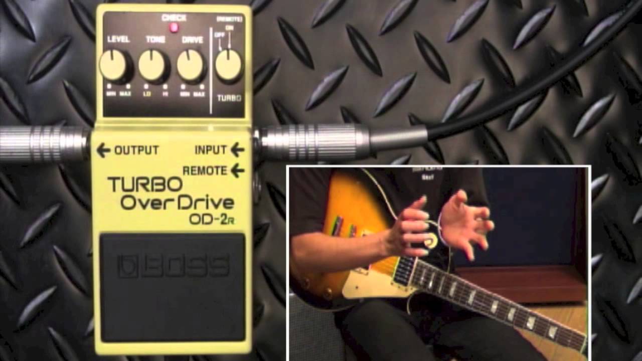 Demo Video] BOSS OD-2R Turbo Over Drive [BOSS Compact Pedal 100th