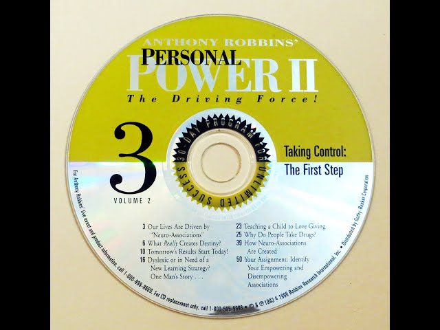 Tony Robbins - Taking Control: The First Step (