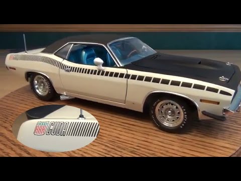 Review: 1/18 1970 Plymouth Barracuda AAR by HWY 61 - YouTube