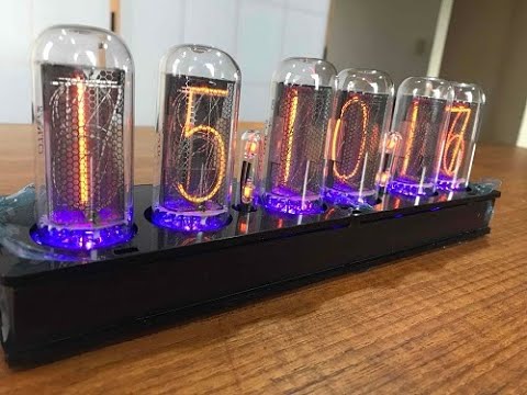 ニキシー管時計 IN-18 IN-8 IN-14 IN-12 - YouTube