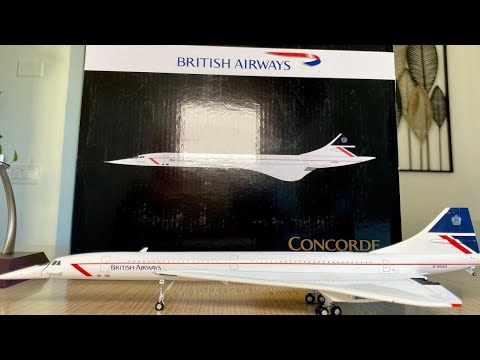 UNBOXING and REVIEW!! Gemini Jets 1:200 British airways Concorde