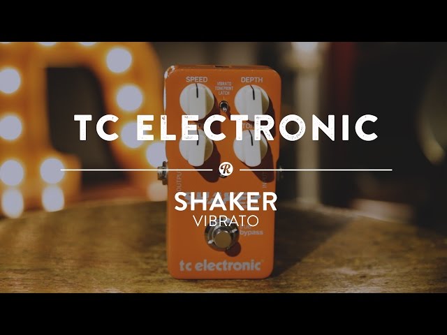 TC Electronic Shaker Vibrato | Reverb Demo Video - YouTube