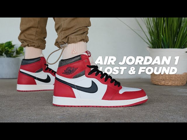 Air Jordan 1 LOST AND FOUND CHICAGO 2022 Review & On Feet - YouTube