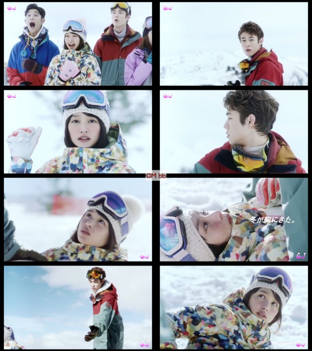 桜井日奈子 JRSKISKI CM - 桜井日奈子,宮沢氷魚 JR SKI SKI CM 目線篇