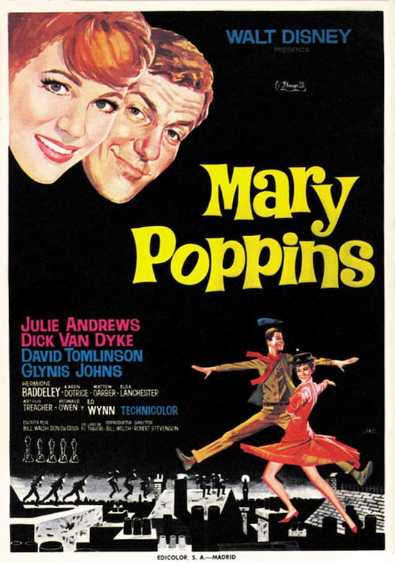 メリー・ポピンズ 1964 ジュリー・アンドリュース ディック・ヴァン