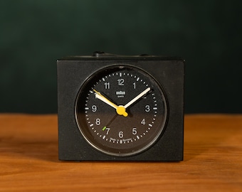 1980's Braun AB1 Travel Alarm Clock Designed by Dietrich Lubs