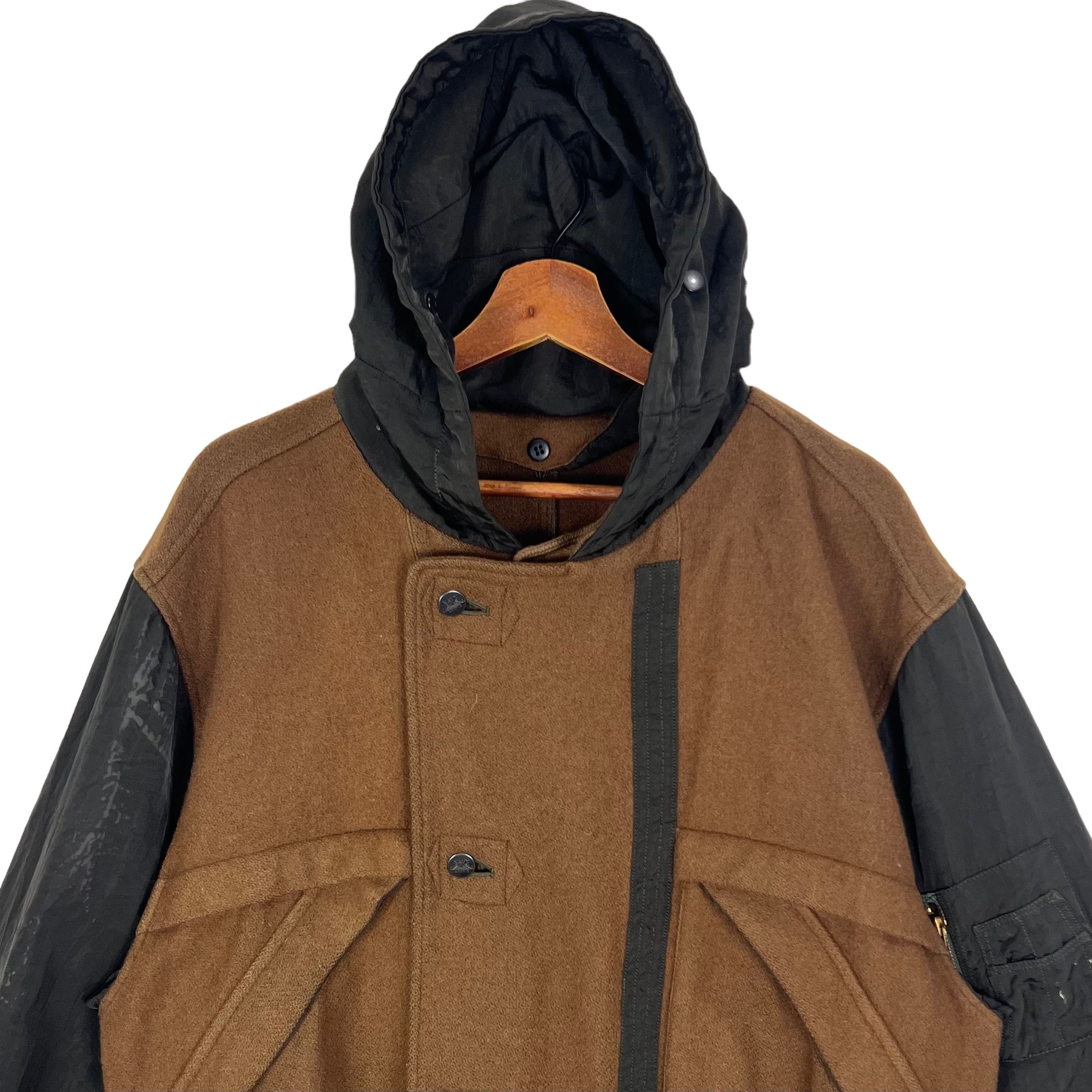 Vintage 1987 Boneville Wool Bomber Jacket: Mossimo Osti C.P.