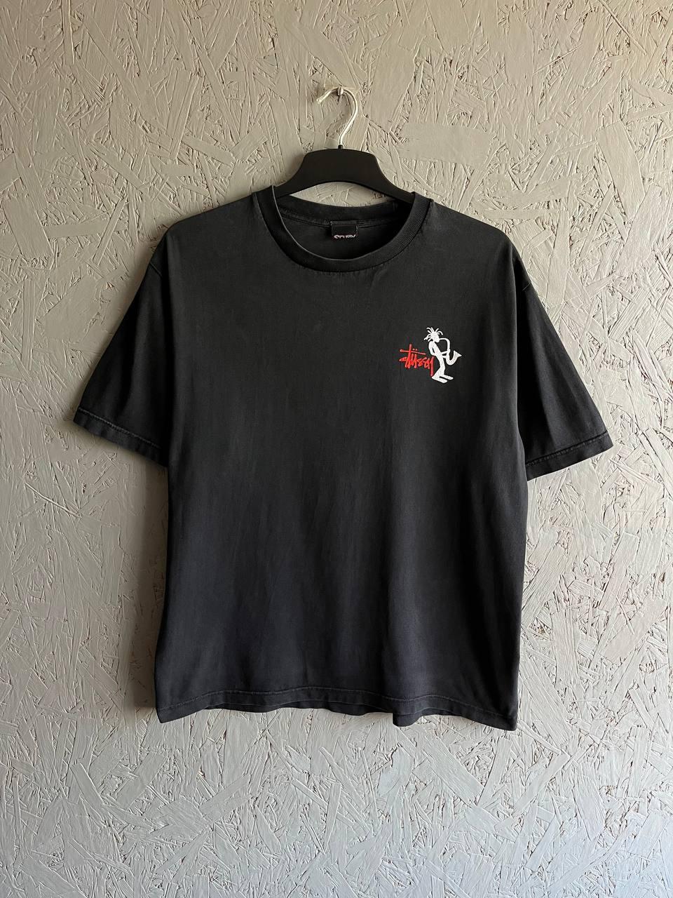 Vintage 90s Stussy Outdoor Skateboard Men's Cotton T-shirt Jazz