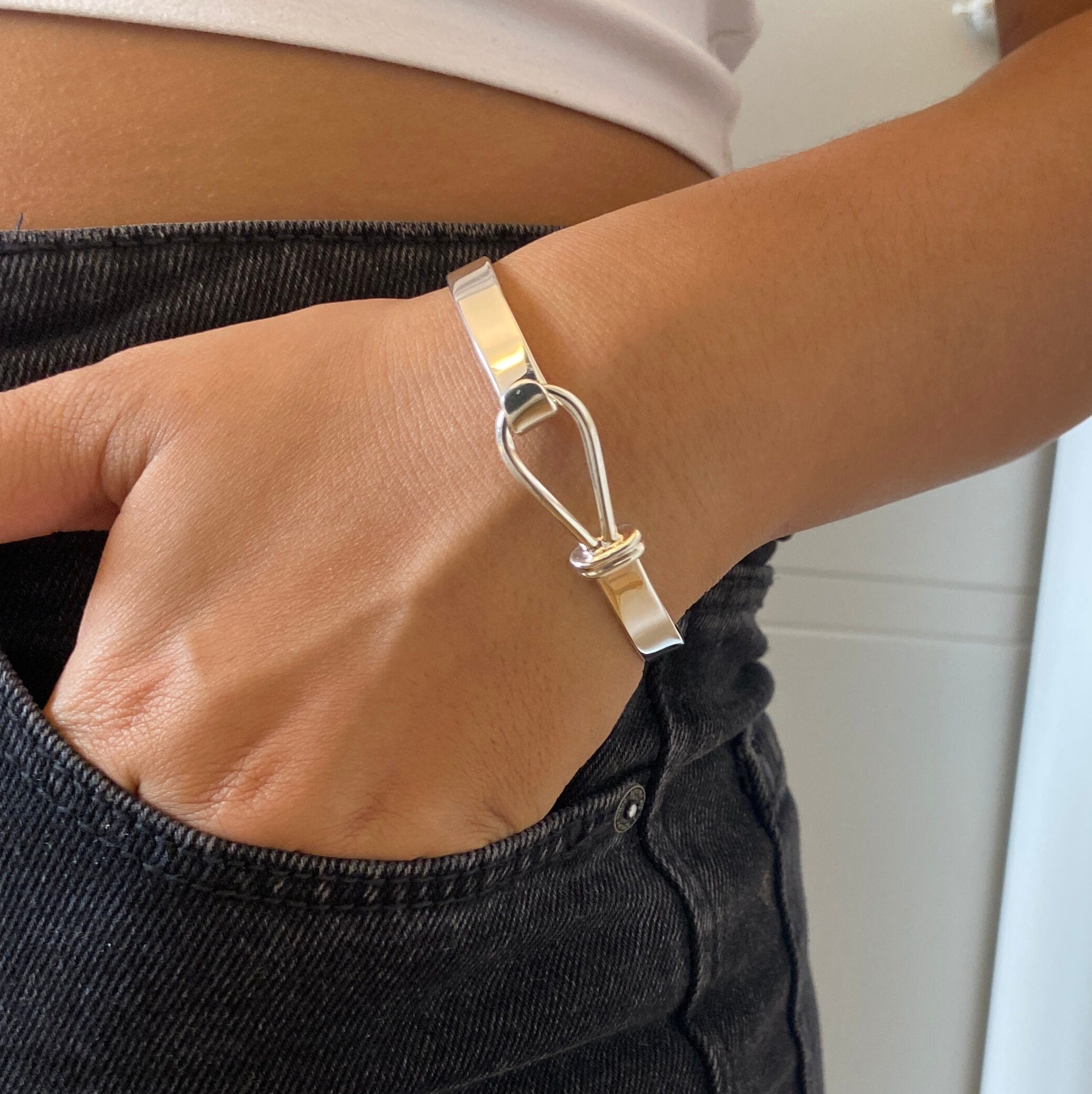 Silver Bangles for Small Wrists Bracelets for Small Wrist