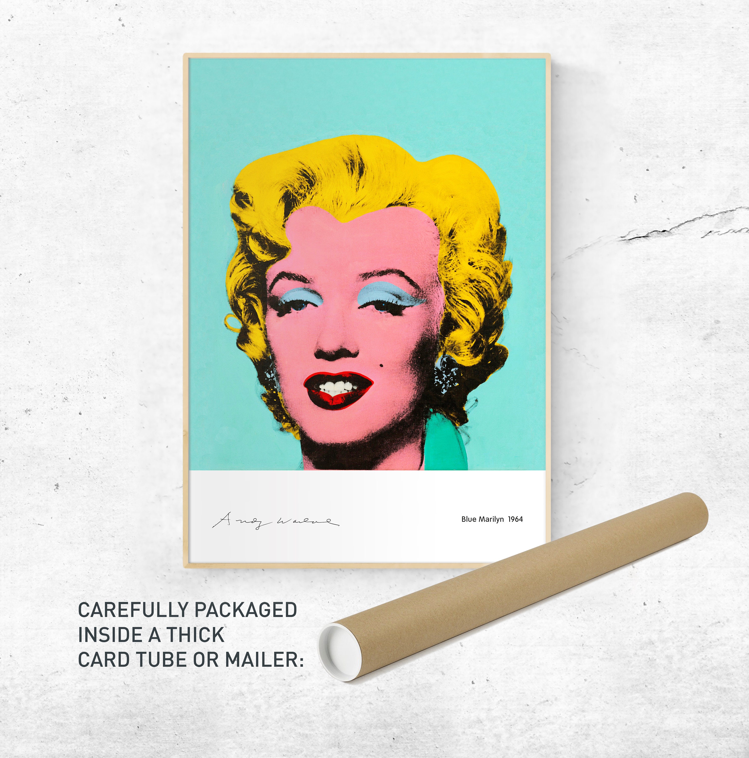 Andy Warhol Marilyn Monroe Art Print: Limited Edition Silkscreen