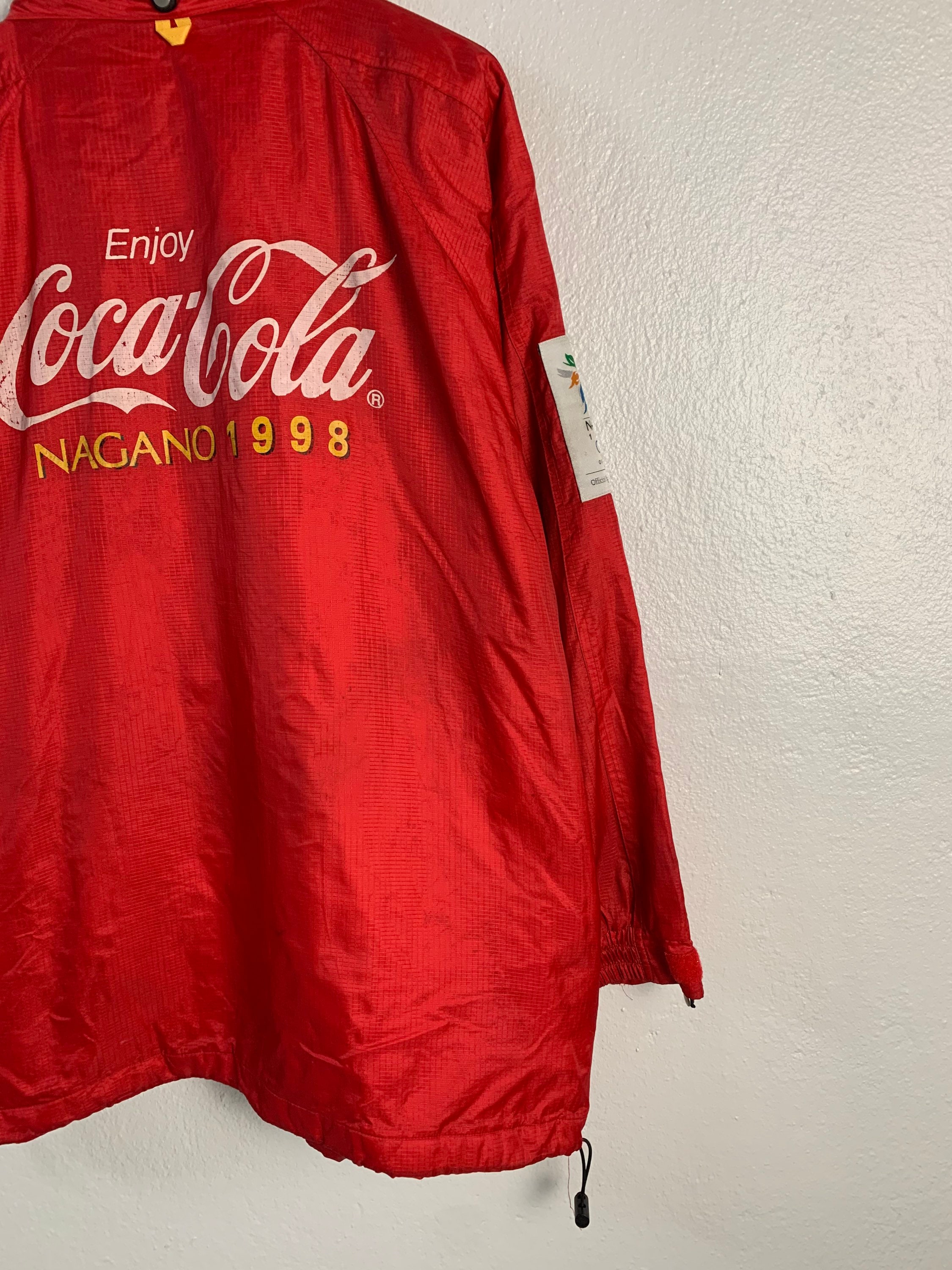 Vintage Coca-cola Nagano Winter Olympic 1998 Jacket - Etsy