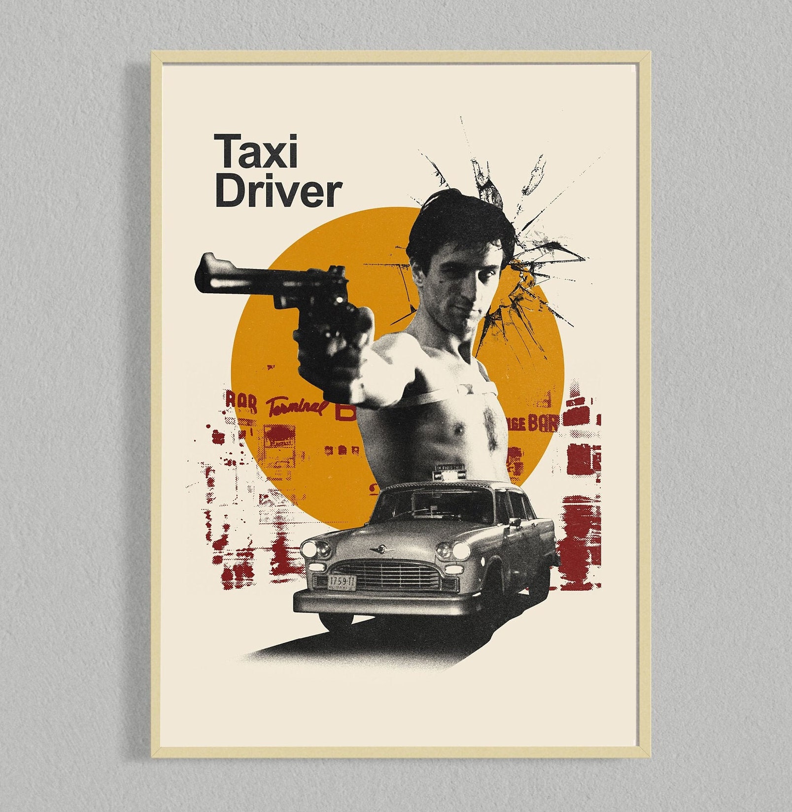 タクシードライバー 映画ポスター | 映画ポスター | ミニマリスト映画