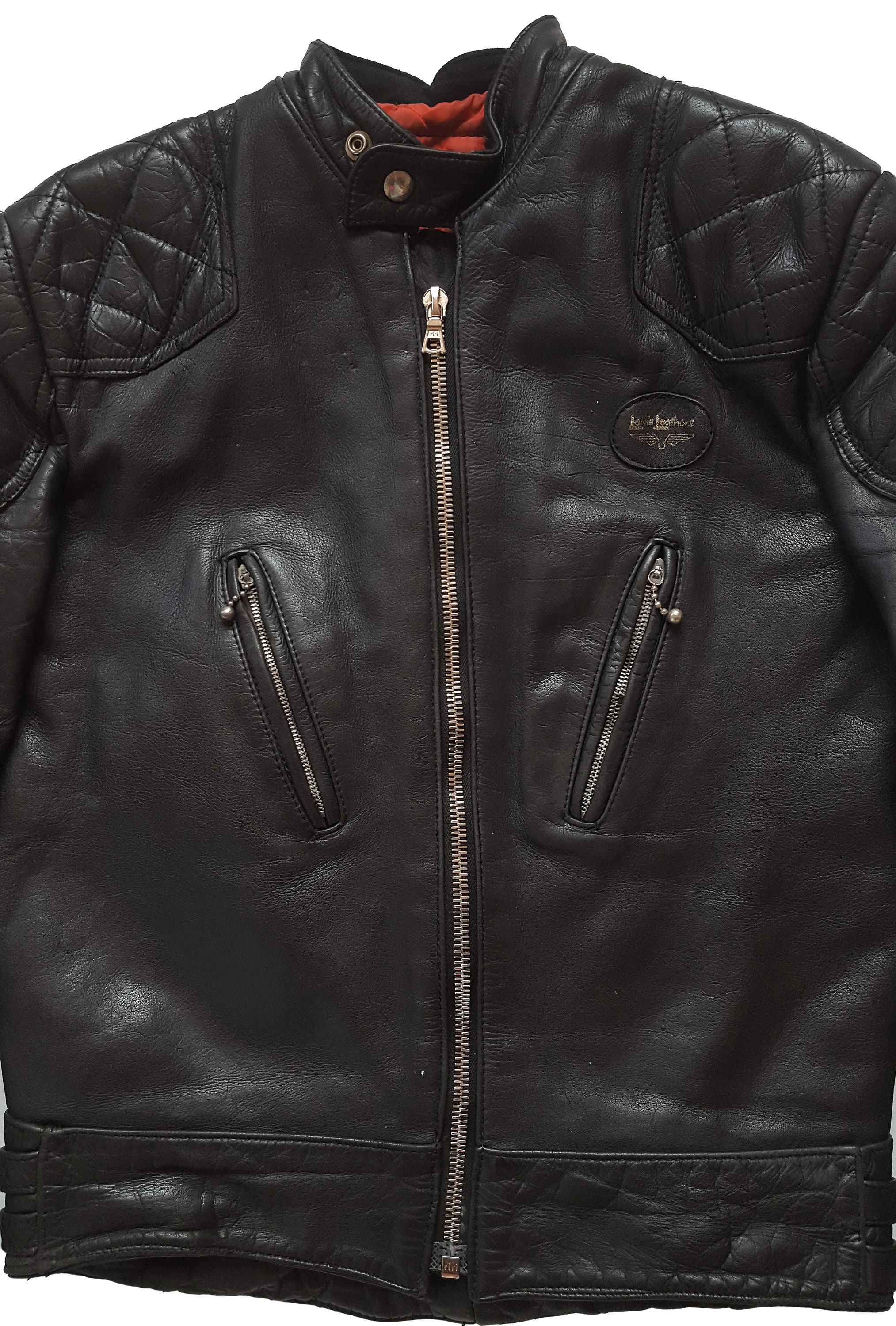 Original Rare Vintage 70s Lewis Leathers Super Phantom No. 443