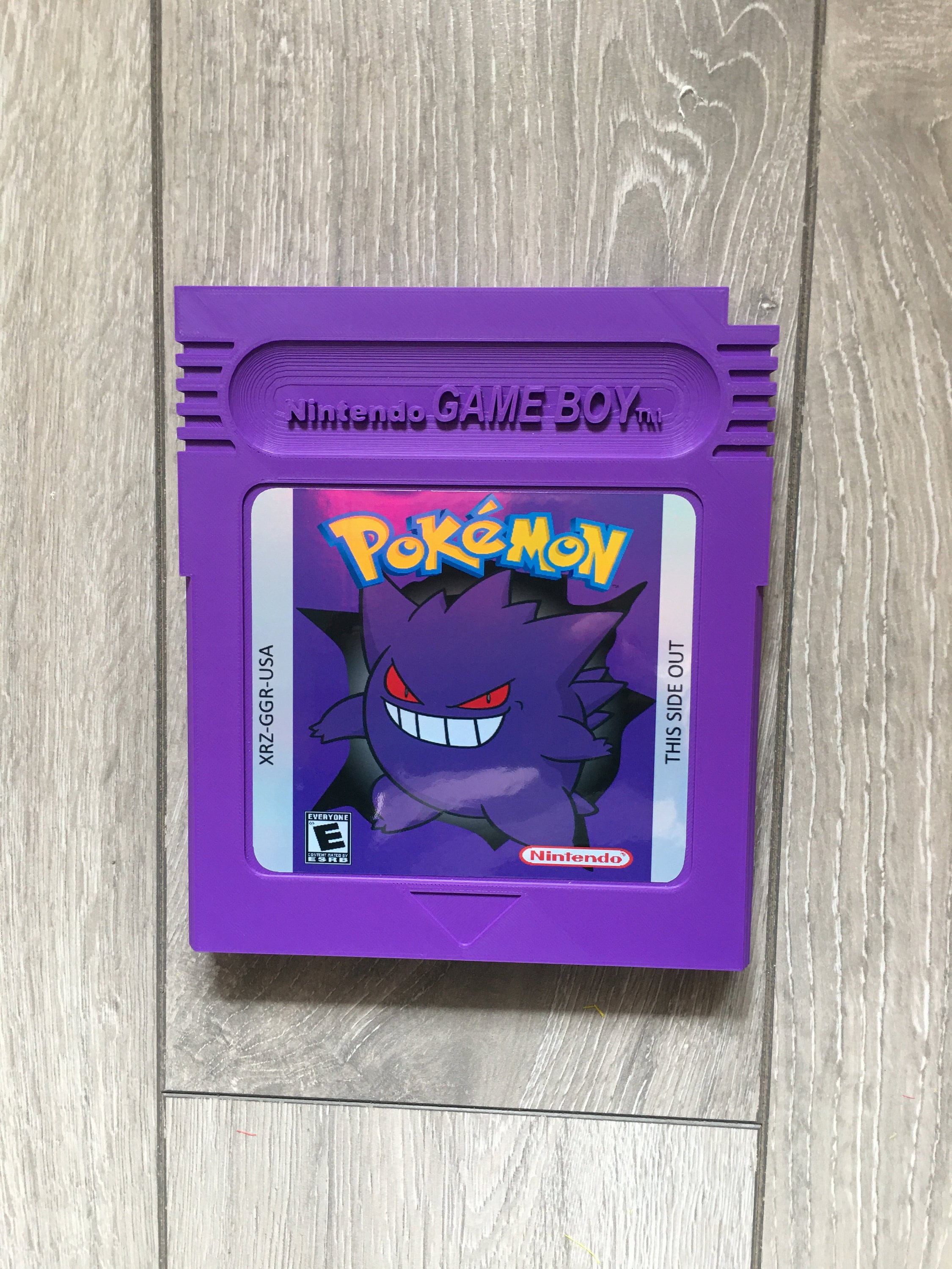 ポケモン ゲンガー 巨大サイズ 任天堂 ゲームボーイ パープル
