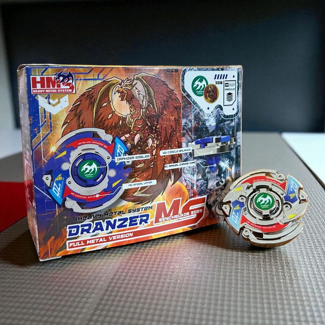 フルメタルベイブレード ドランザー MS - HMS レプリカ（亜鉛+ニッケル