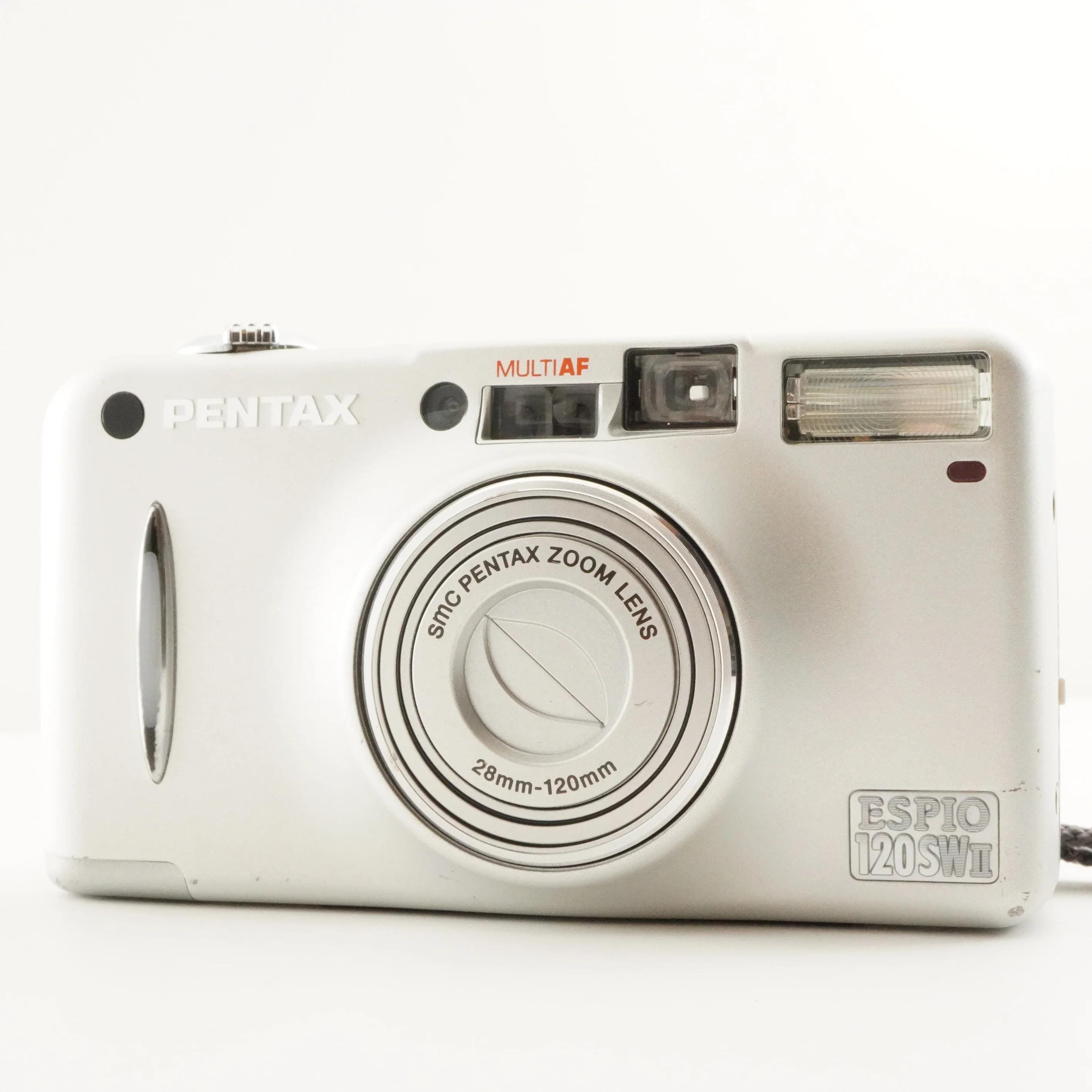 PENTAX ESPIO 120SW II シルバー 箱入り コンパクト＆シュート