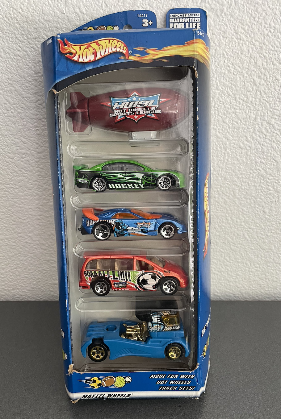 2002 Hot Wheels | 5 Car Gift Pack | Track Set | MATTEL | Die Cast