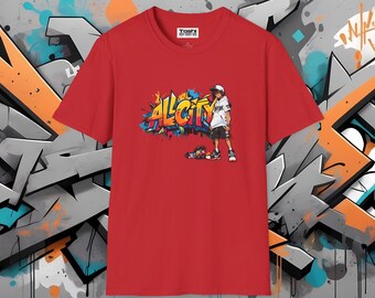 Graffiti Hip Hop B-boy Tee 